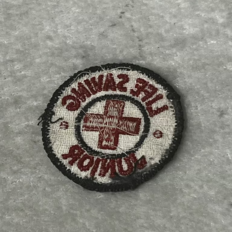 American Red Cross Life Saving Junior Vintage Patch BBX