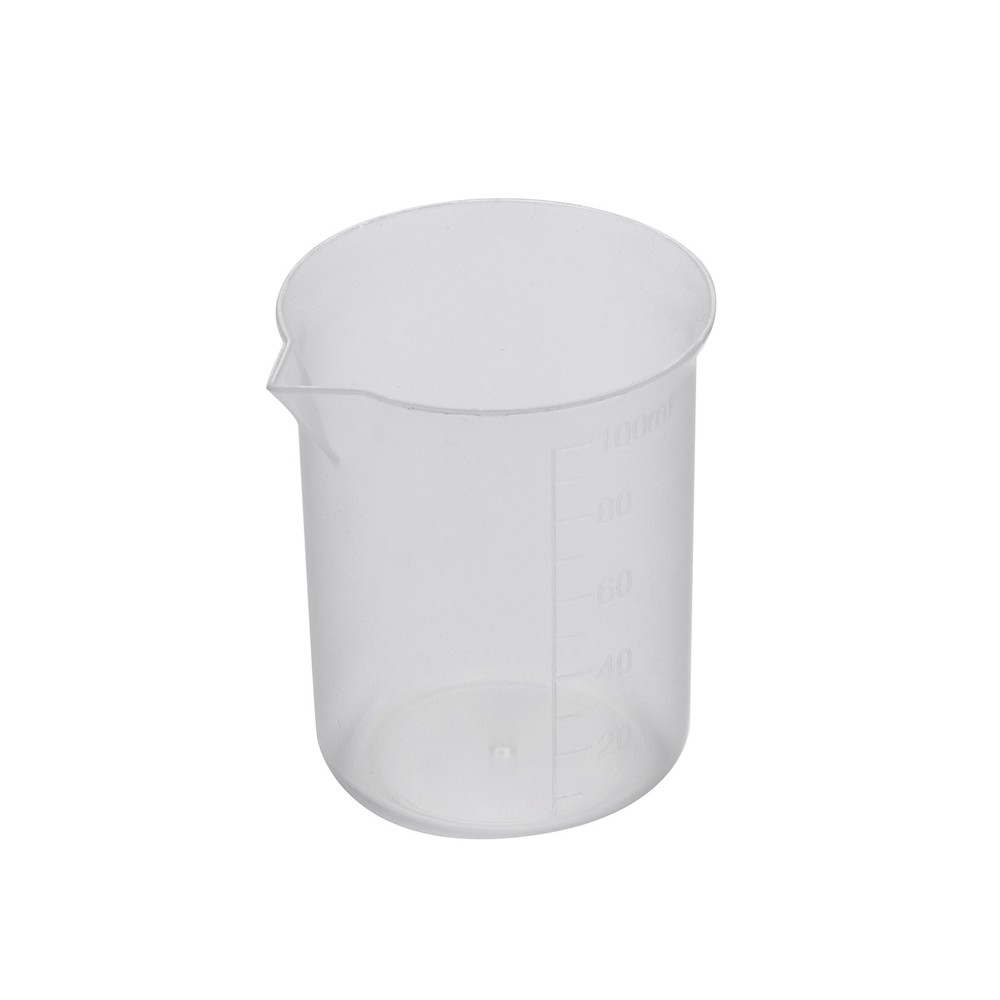 1/2/10Pcs 100ml Transparent Measuring Cup Plastic Jug Beaker Kitchen/Lab Tool