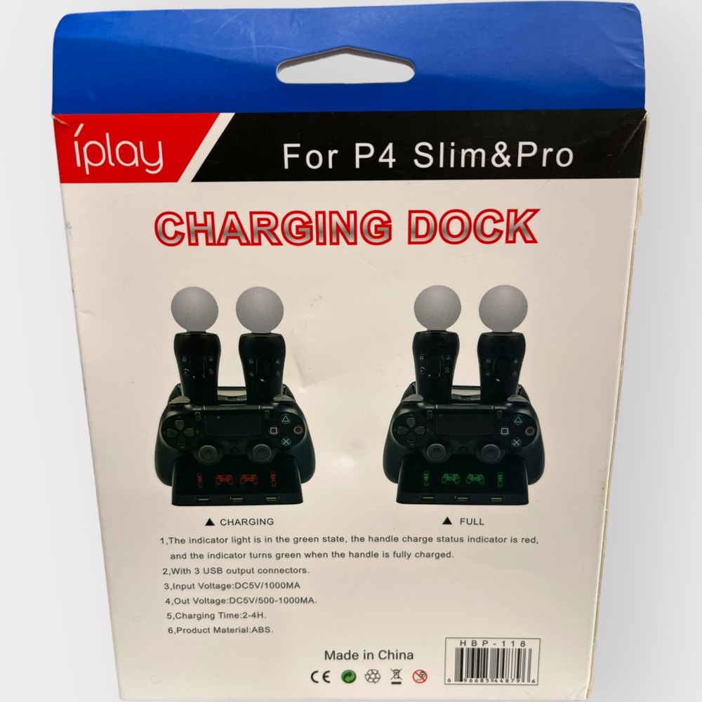 For PS4 /Slim/Pro Cooling Station Vertical Stand Controller Charging Dock