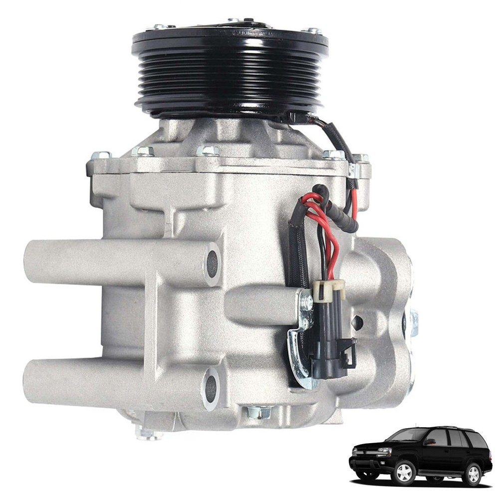 Air Conditioning Compressor for Bravada 2002-2004 Rainier 2004-2007