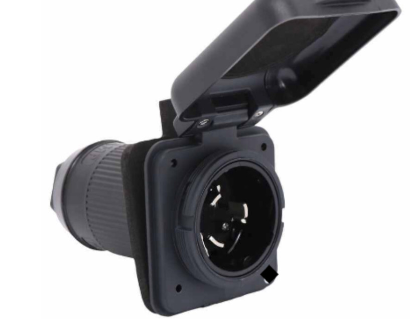 FURRION F52INS-BS 50A 125V/250VAC MARINE SHORE POWER SQUARE INLET *S72