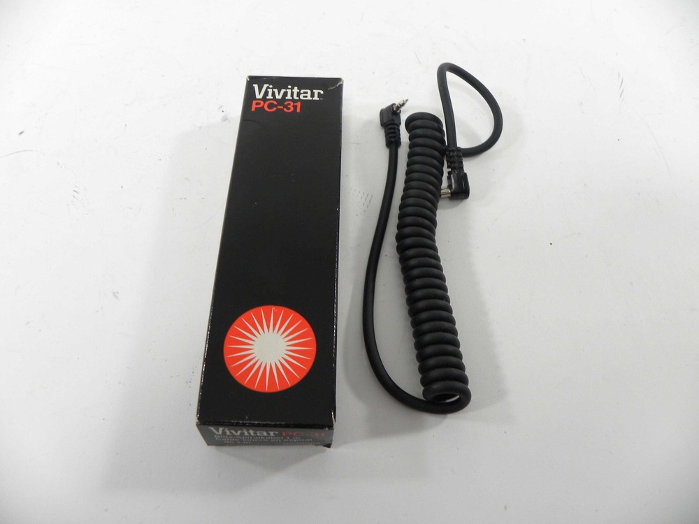 Vivitar PC-31 1m Coiled Shutter Cord