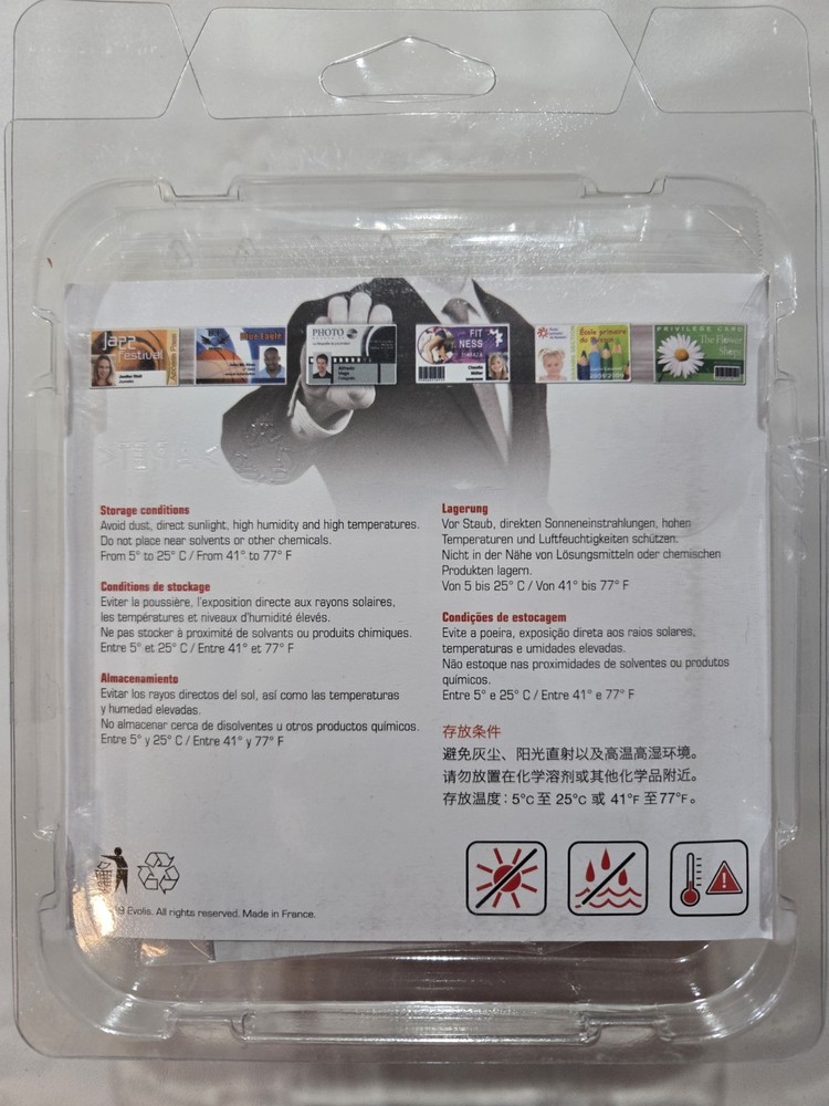 Evolis VBDG204EU Badgy-Basic Color Ribbon