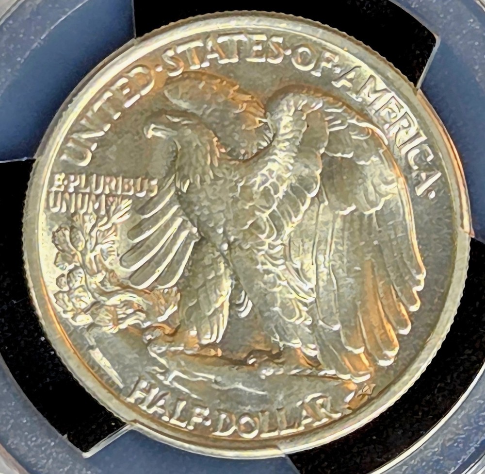 1935 WALKING LIBERTY HALF DOLLAR MS64 PCGS