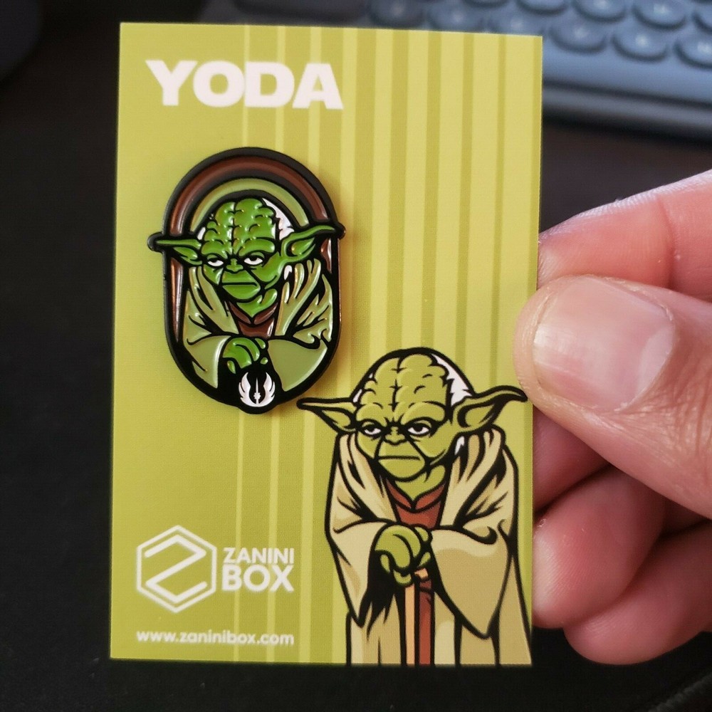 Master Yoda - Jedi - Star Wars Enamel Pin (New)