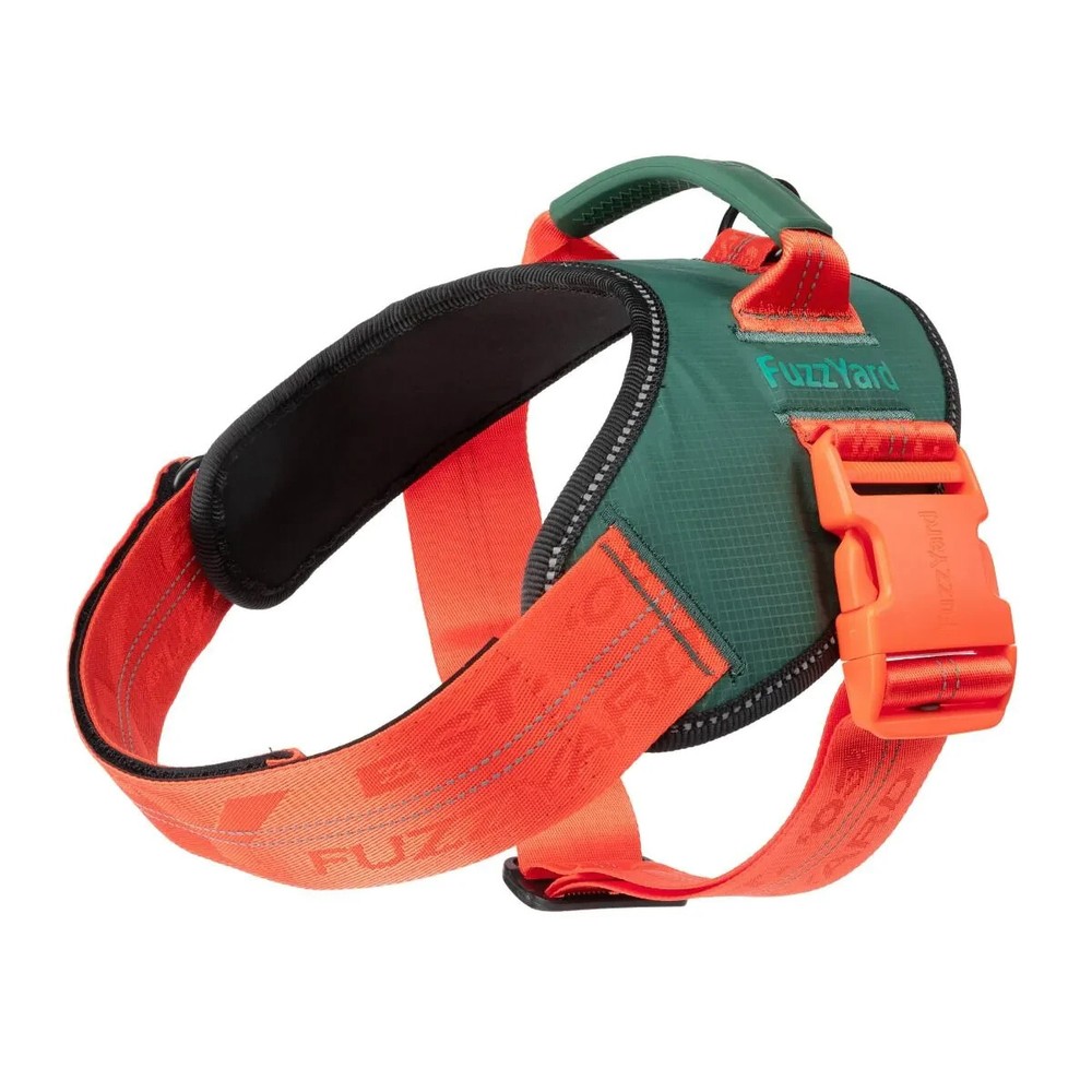 FuzzYard Flash Harness Commando Adjustable Dog Vest w/ Handle Reflective Size M