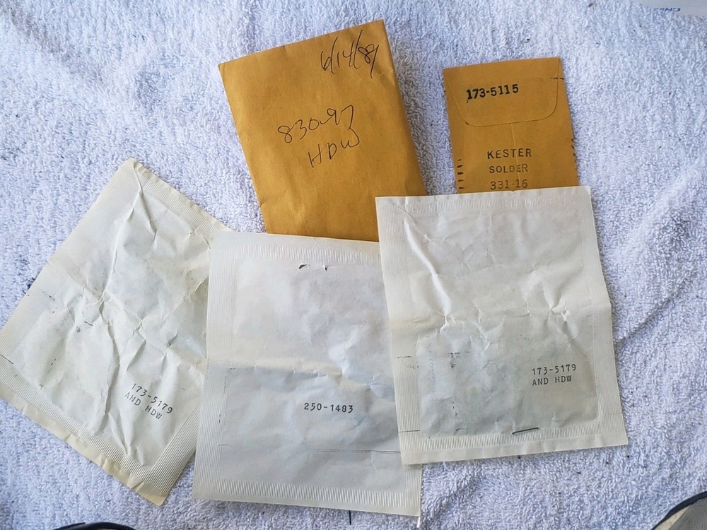 New Heathkit Hardware Pack #830-97 NOS
