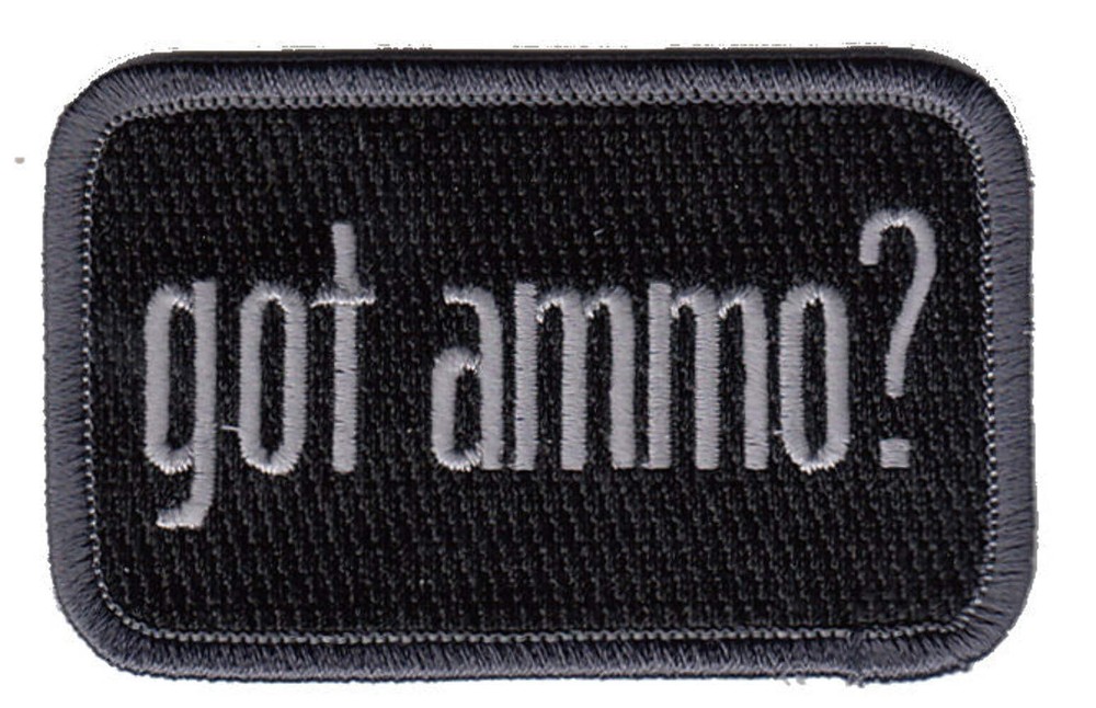 Got Ammo Morale Patch with Hook Backing - CLEARANCE!