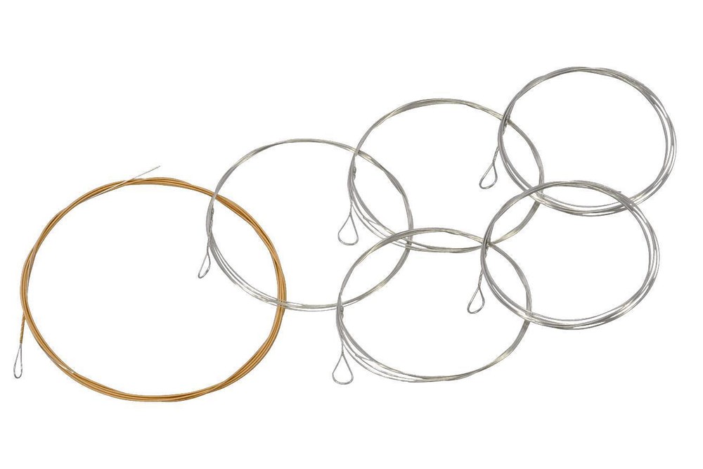 Folkcraft® Mountain Dulcimer String Set, Six String, Loop Ends (.011" .011" .013