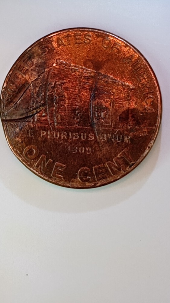 2009 Penny Log Cabin Early Childhood Mint Mark D With Multiple Errors