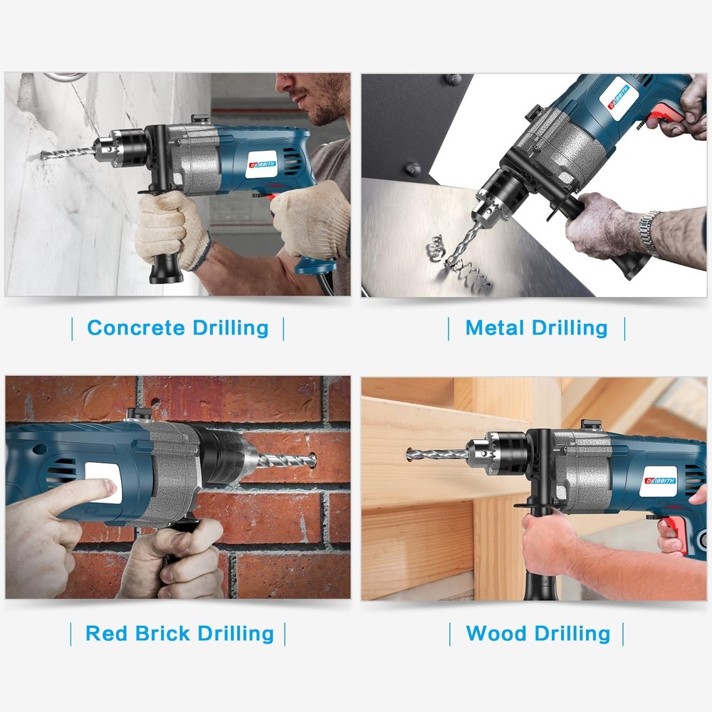 10-Piece 5/32" SDS Plus Drill Bits Rotary Hammer Bit Set, 10 Pcs