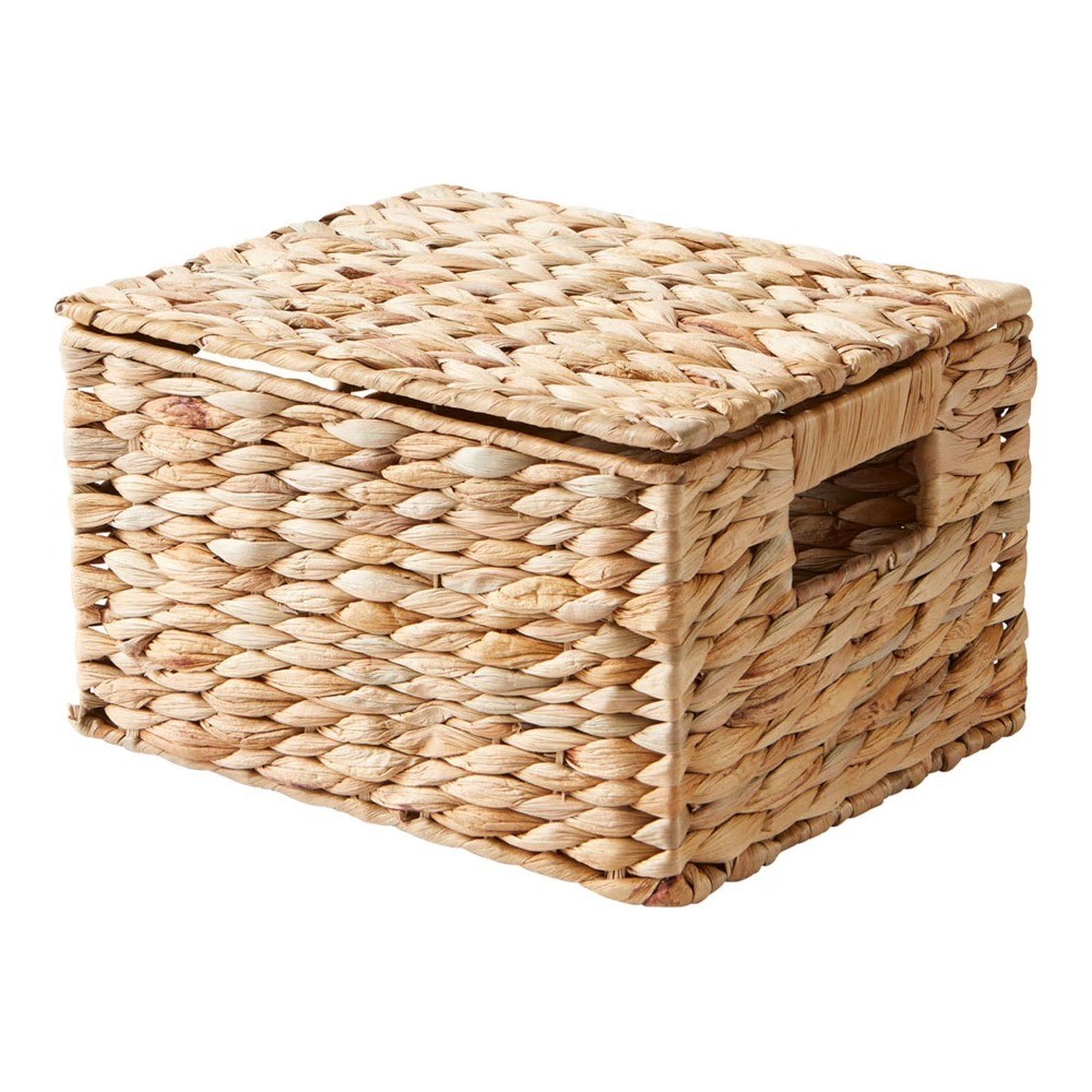 Hyacinth Basket with Lid