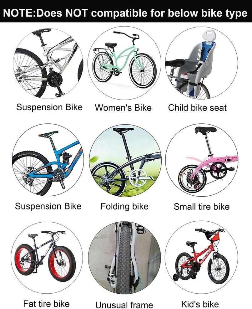 Aluminum Adjustable Bicycle Cargo Rack - 21”L, Easy Install with Quick Release