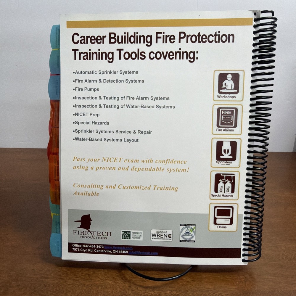 Fire Tech - Inspection & Testing Of Fire Sprinkler Systems Firefighter Manual