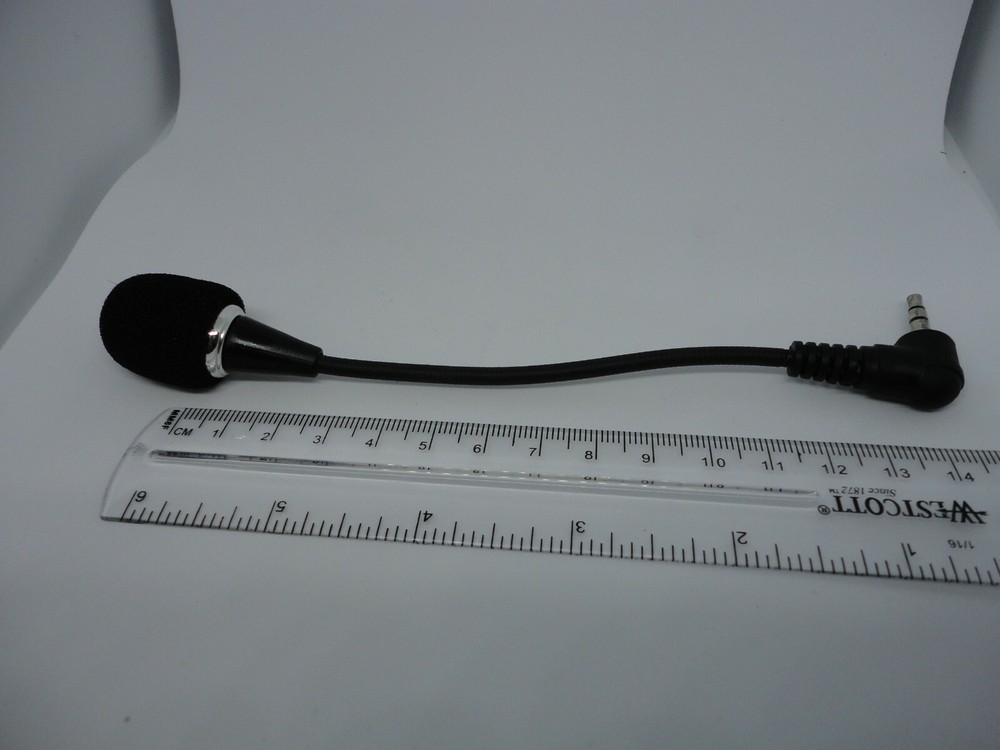 Flexible 3.5mm Mic Microphone PC Computer Laptop Notebook Table Phone Condenser