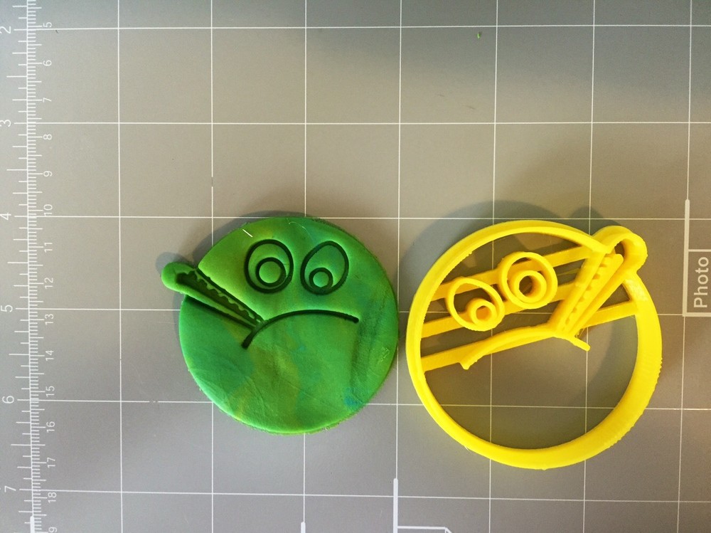 Having Fever Face Cookie Cutter