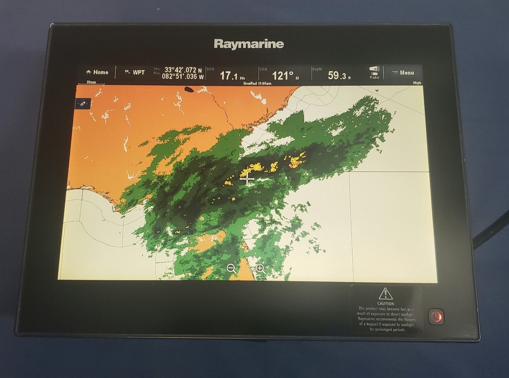 Raymarine gS125 12" Glass Bridge Touchscreen Chartplotter Display - E70125