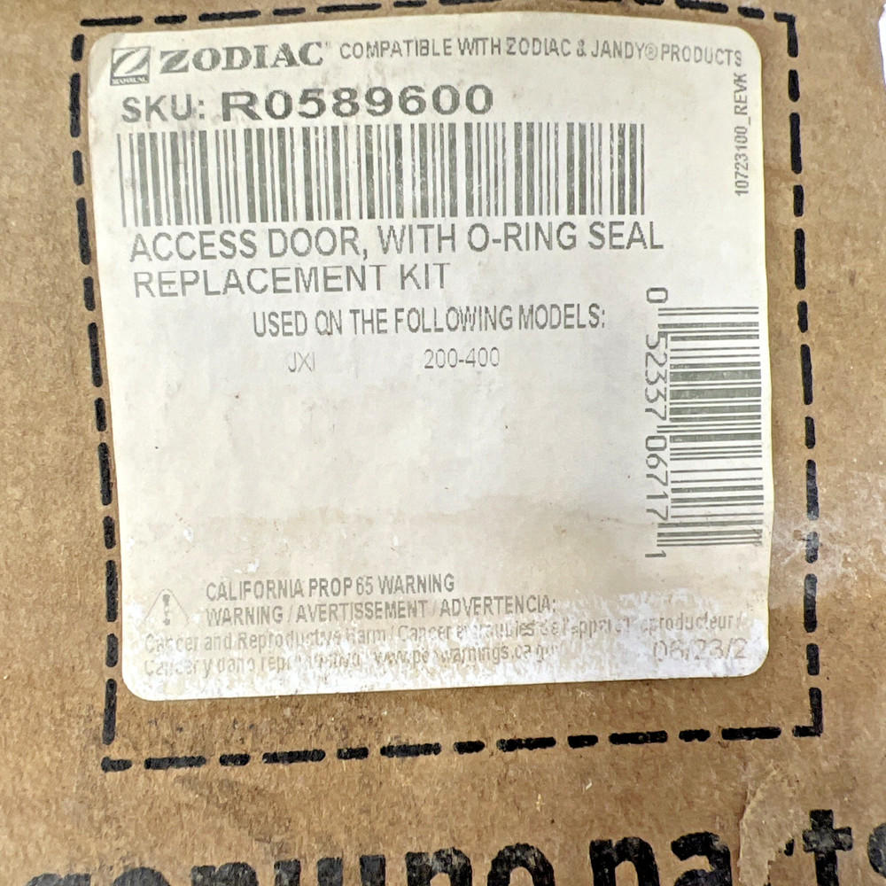 Jandy R0589600 Access Door Only fits Jandy JXi LowNOx Heater Model 200/260/400