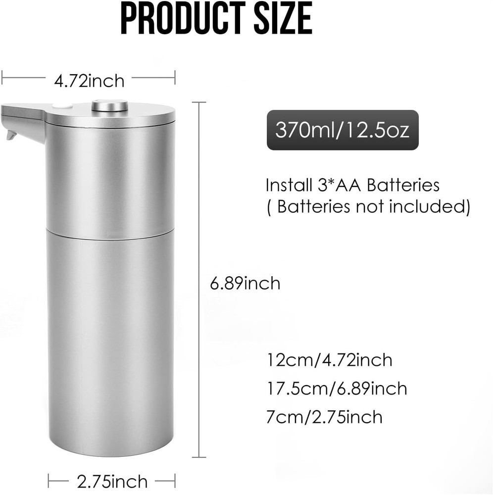 Simplehuman Alternative Automatic Soap Dispenser Touchless,Upgrade Adjustable