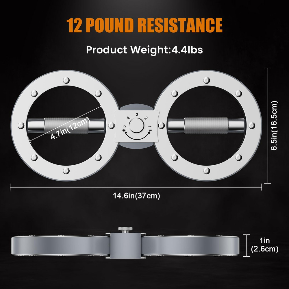 Adjustable Resistance Burn Machine for Forearm Strength Training and Arm Workout