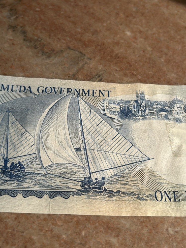 Bermuda Government 1970 $1 Banknote
