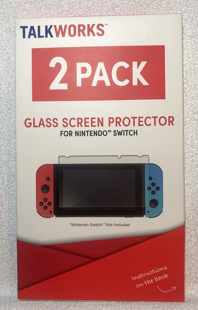 Screen Protector for Nintendo Switch 2 Pack by TalkWorks - Scratch Resistant HD