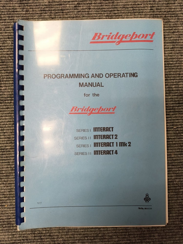 Brideport Programming and Operating Manual Interact