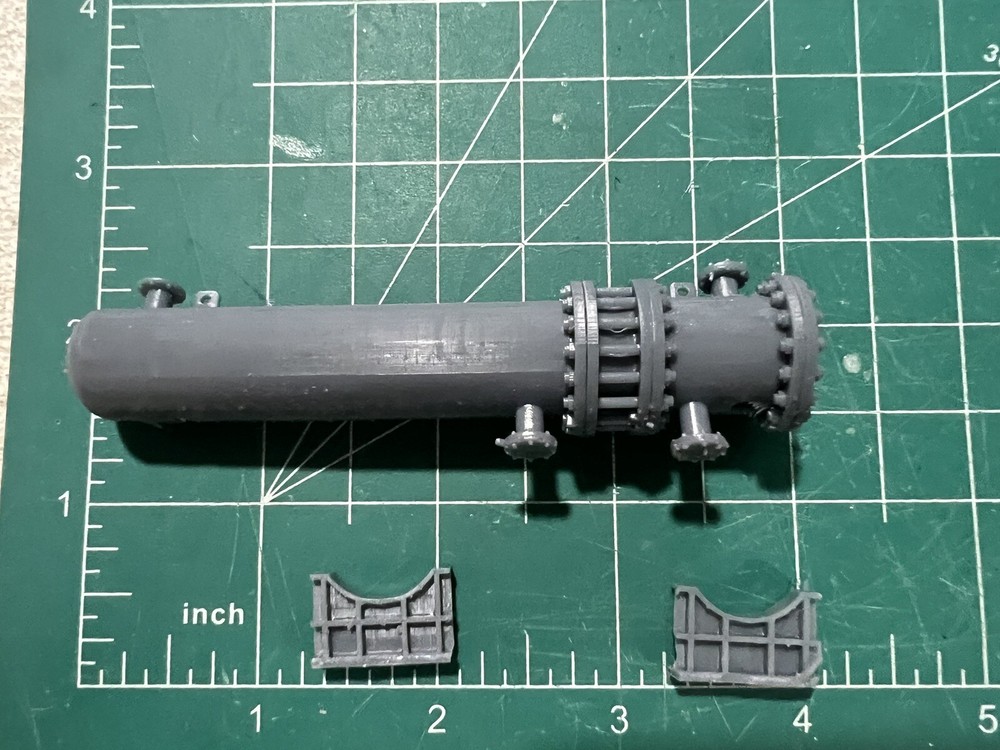 N Scale Flat Car Load Heat Exchanger