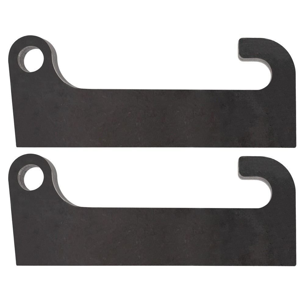 2 For Cat IT28 Loader mounts Steel Blank Quick Tach Bracket Attach Loader mounts