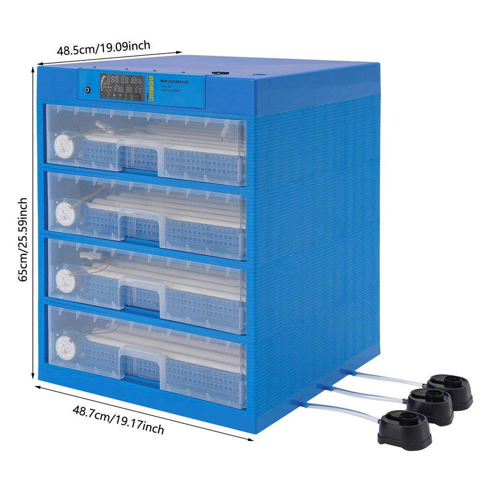 256 Egg Incubator Automatic Egg Turning & Temperature Control Digital Incubators