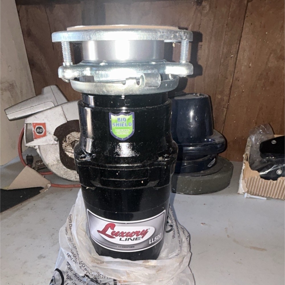 Luxury Line LL500 Garbage Disposal Unit 1/3 hp Bio Shield Kitchen Appliance