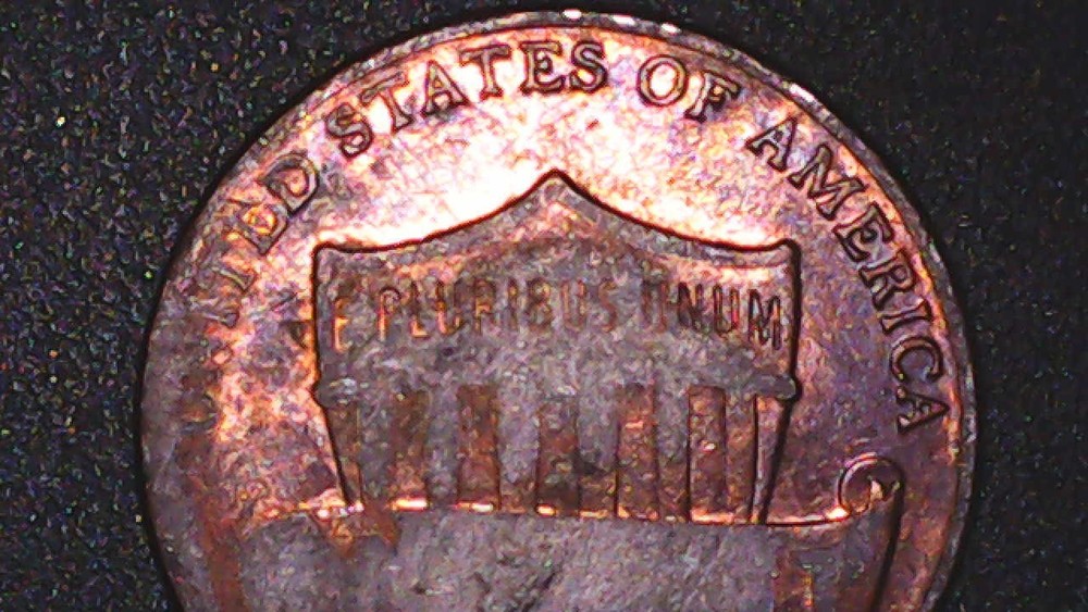 2017 D Lincoln cent Mint Error Missing "ONE CENT" 2.5g FREE SHIPPING