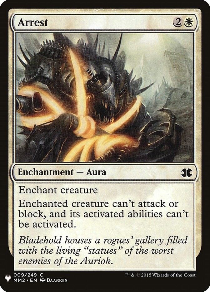 Arrest The List Reprints 9 MTG LP