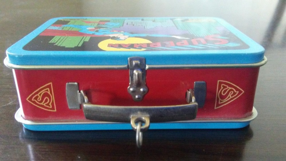 Superman Miniature Tin Lunchbox