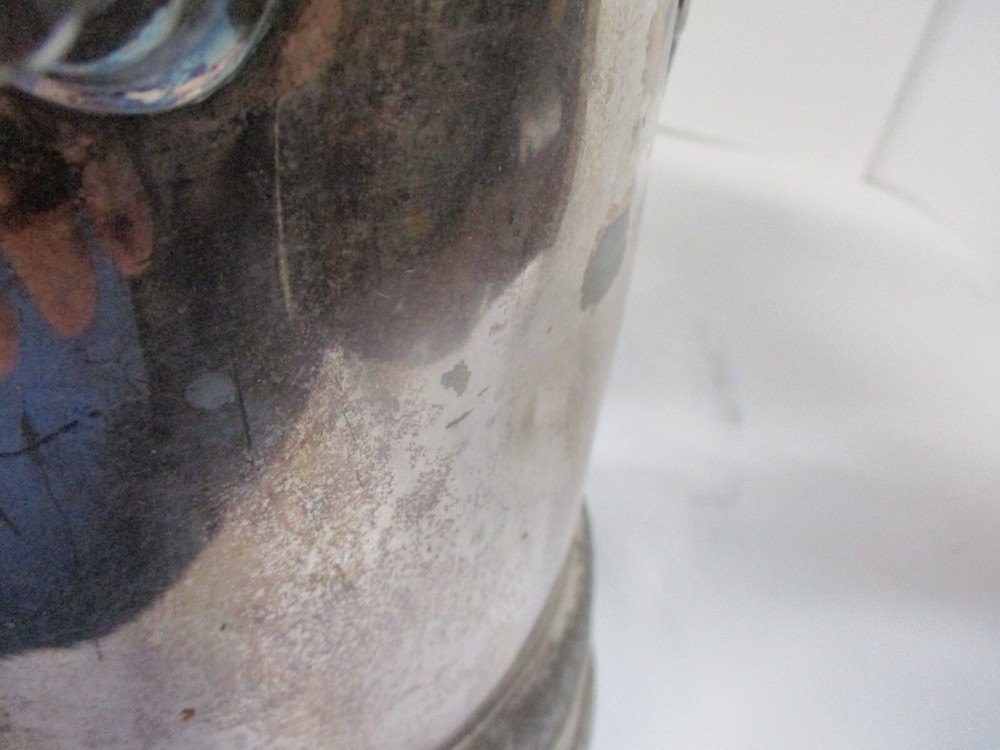 REED & BARTON SILVER PLATE TILTING TIPPING PITCHER Dated May 13, 1878