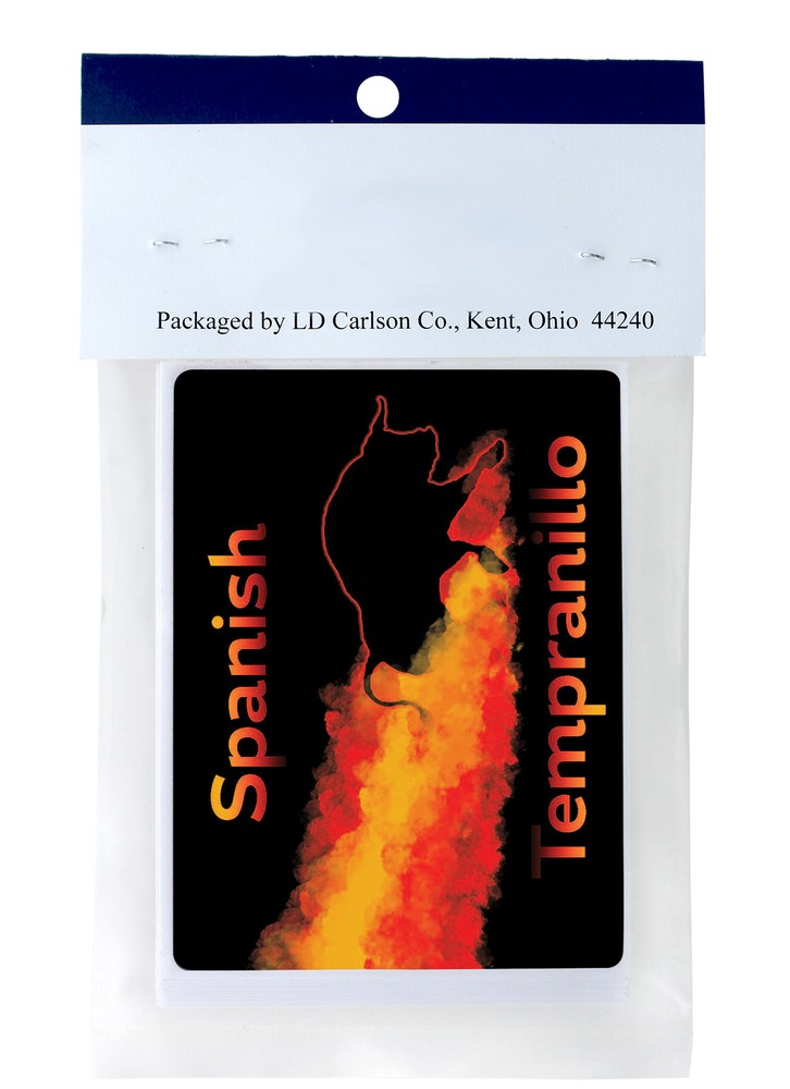 Spanish Tempranillo Wine Labels 30/Pack Varietal Collection