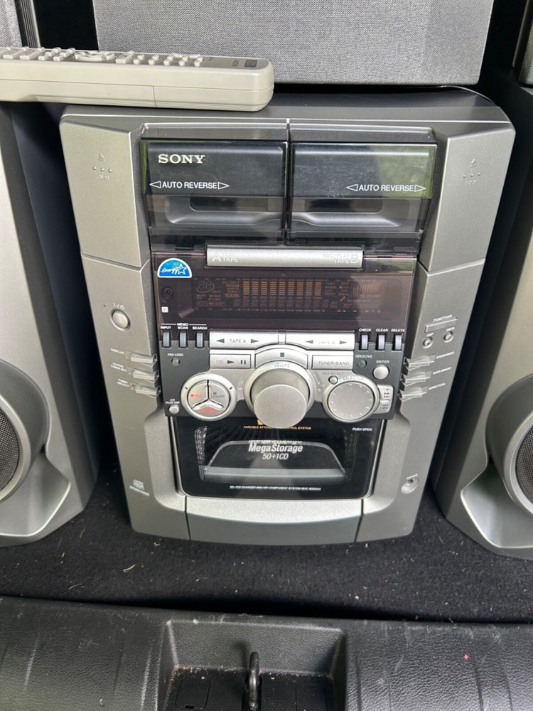 Sony MHC-M300AV Stereo System 50+1 CD Changer tape deck non functioning belts?