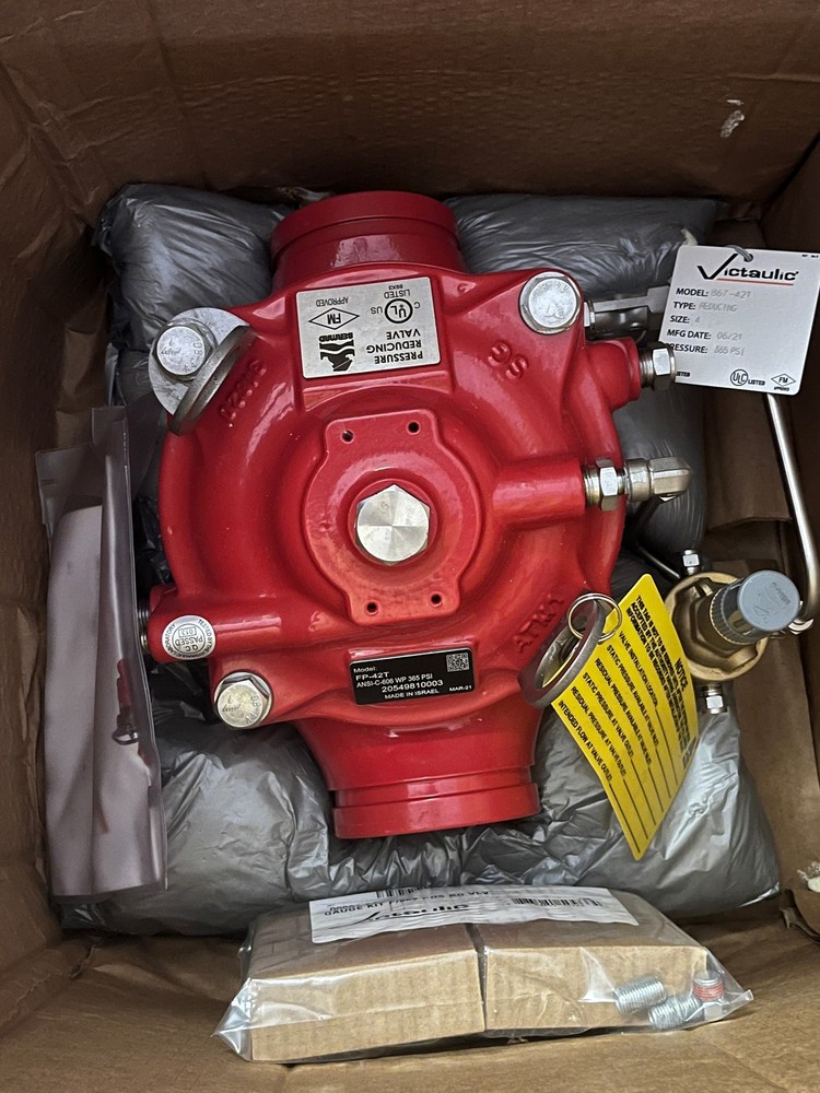 BERMAD FP-42T Fire Pressure Reducing Valve – UL/FM Approved – Pilot Operated