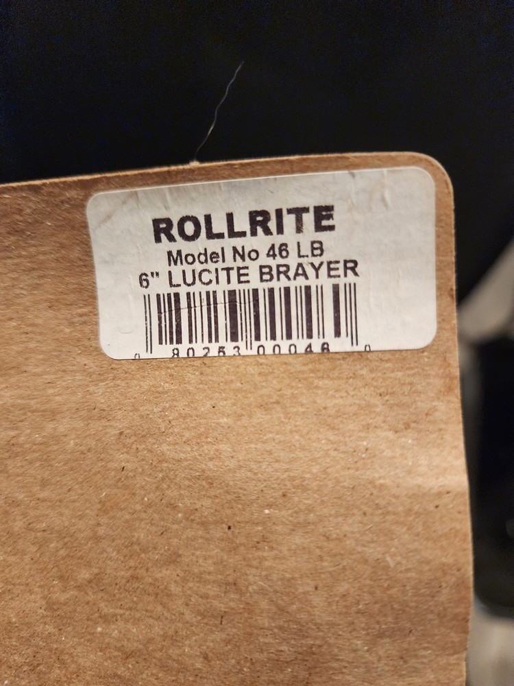 Roll rite 6" Brayer Model 46LB Roller