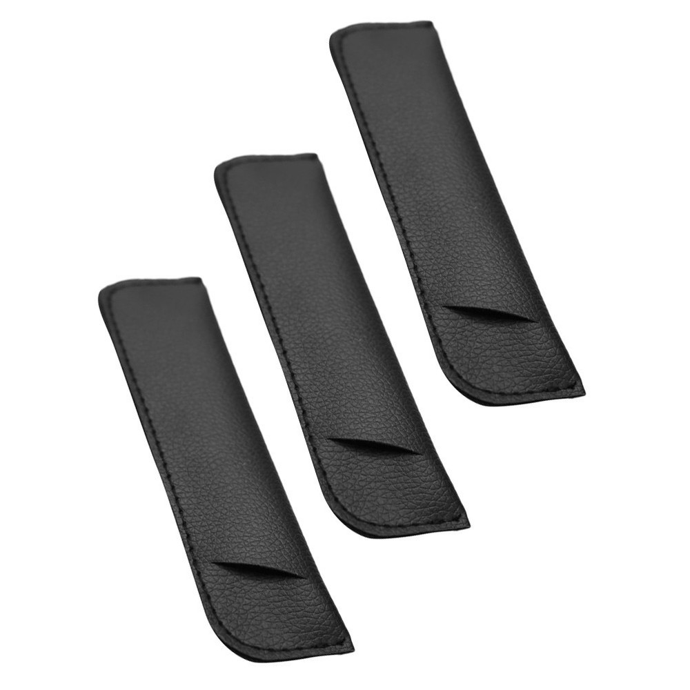 3Pcs Round Tuning Fork Storage Pouches Tuning Fork Storage PU Containers