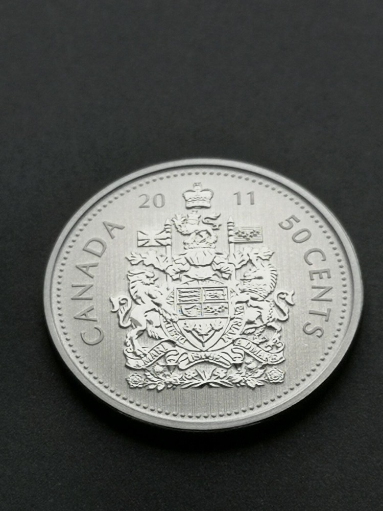 *** CANADA  50  CENTS  2011  ***  SPECIMEN  ***