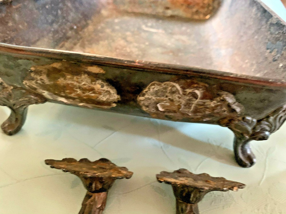 Old Sheffield Plate Vegetable Serving Dish c1840 Walker, Knowles & Co