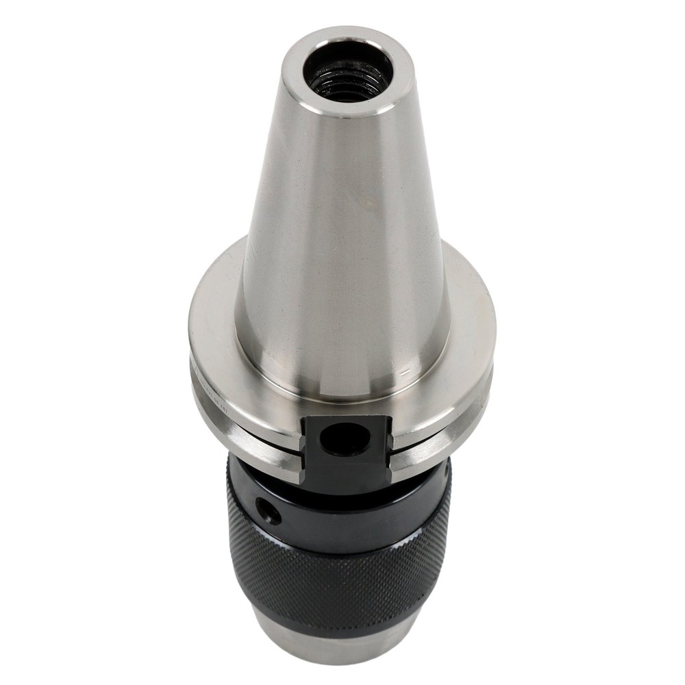 CAT40 Precision Dual Contact Chuck 1/2" Keyless With Solid Shank