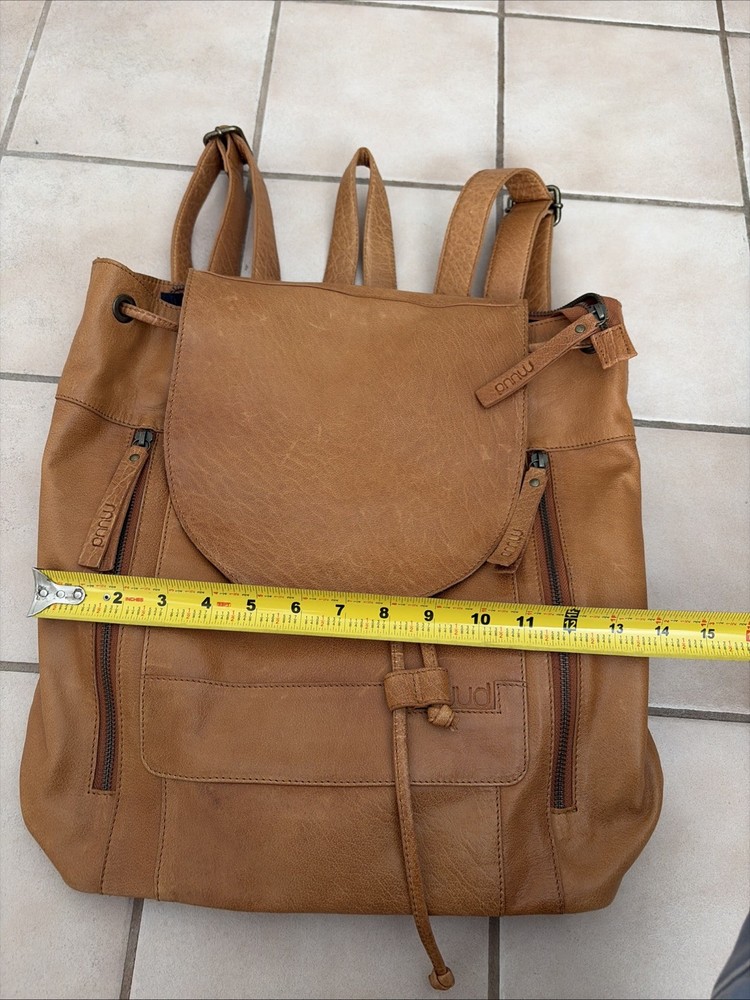 MUUD Leather Backpack Bag