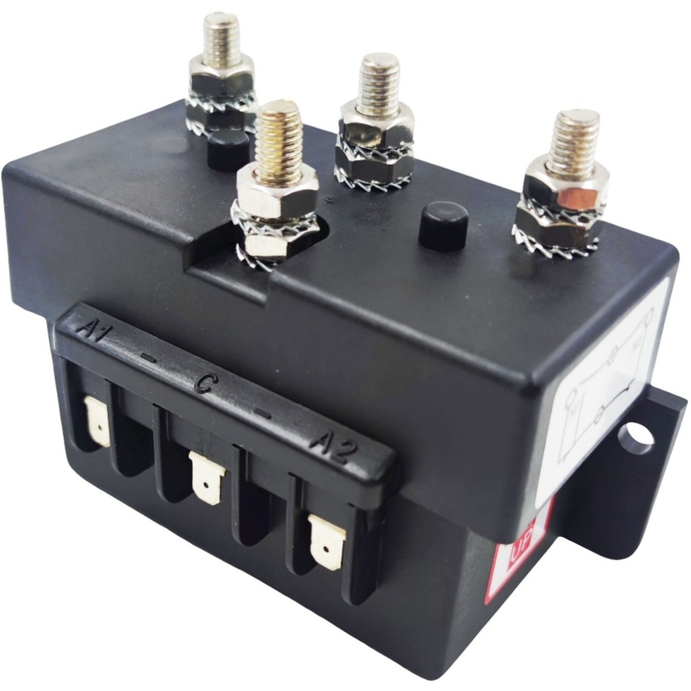 Anchor Windlass Reverse Solenoid Control Box for Marine Boat 12V 1500WMax 3 Wire