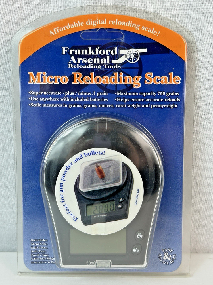 Frankford Arsenal Reloading Tools Micro Reloading Scale # 225-226 ~ NEW !!