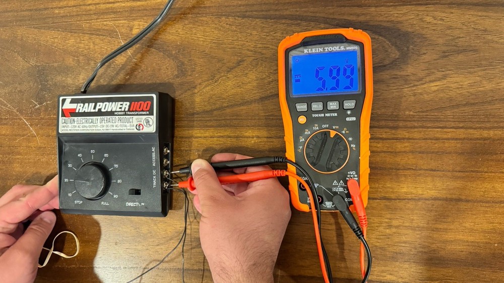 RailPower 1100 Model Train Transformer – Tested & Working
