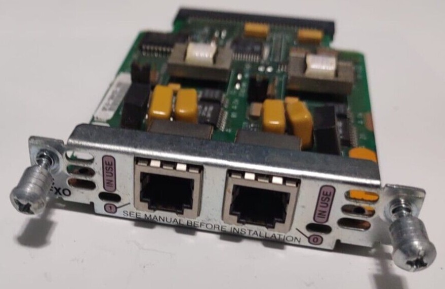 Cisco VIC-2FXO 2-port FXO module