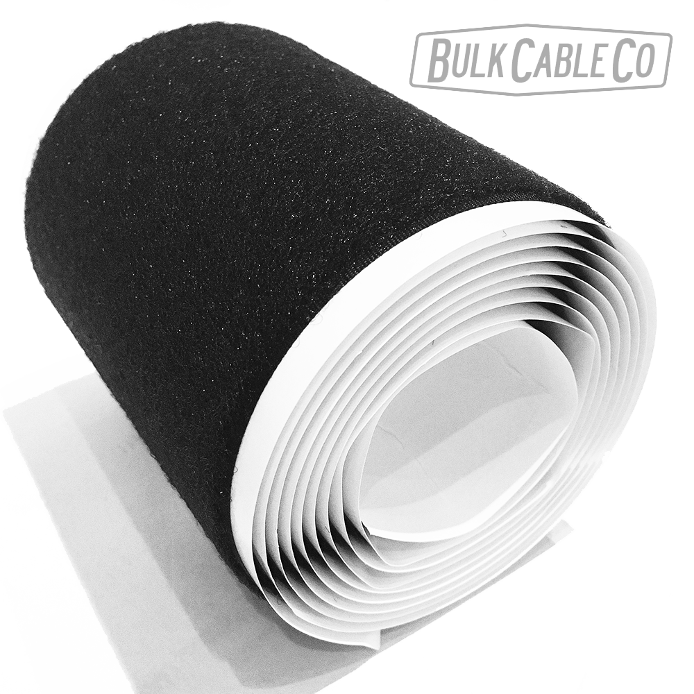 2 FT - Hook & Loop Fastener - 4" Wide - LOOP ONLY - Pedalboard & Guitar FX Tape