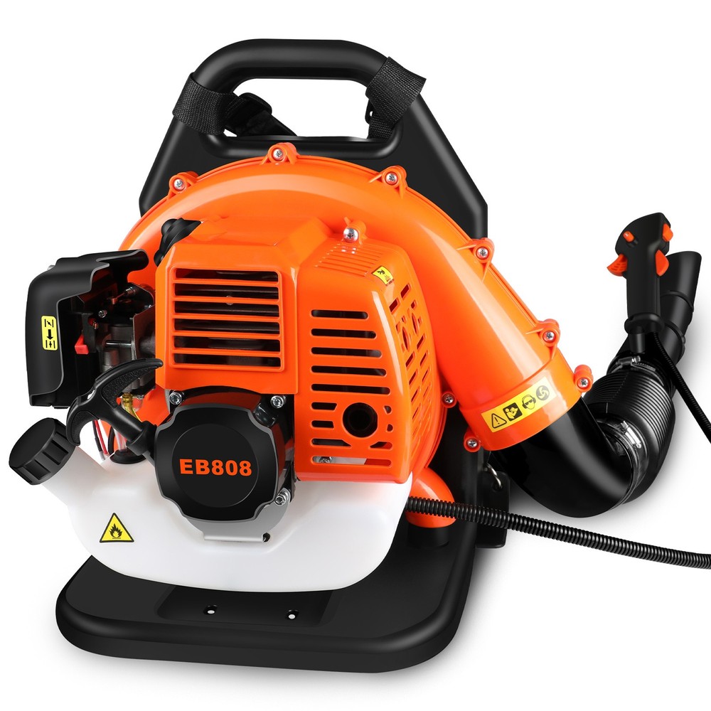 ✅Commercial Leaf Blower Snow Blower Backpack 43 CC 2-Stroke Gas Powered Engine